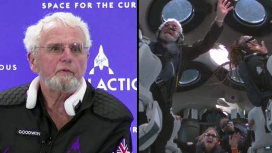 Brit on first Virgin Galactic space tourist flight says it was 'completely surreal'