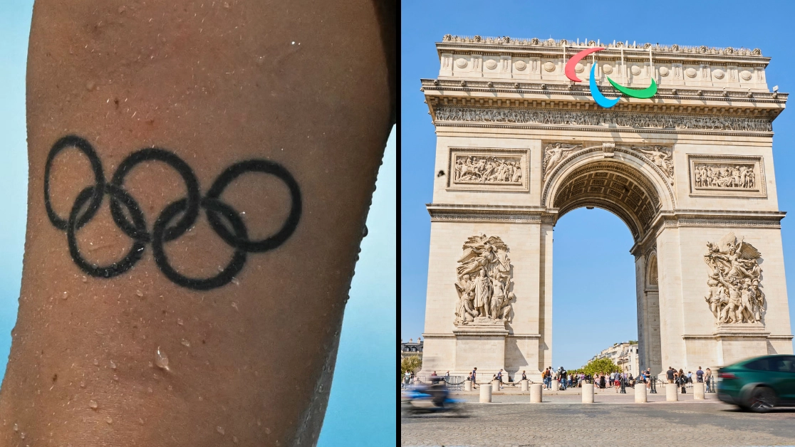Major change made ahead of Paralympics that will impact all athletes with Olympic rings tattoo