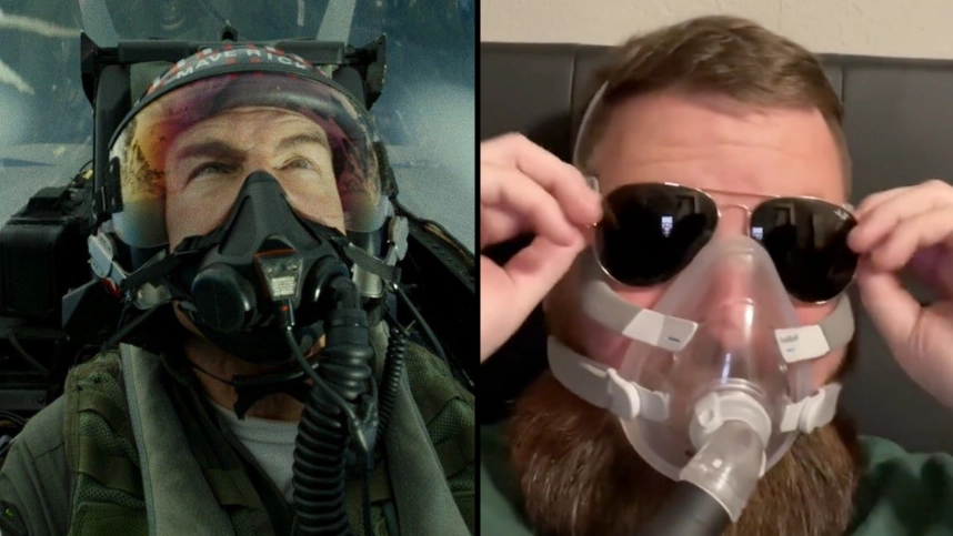 These Lads Are Turning Their Sleep Apnoea Machines Into Top Gun Masks