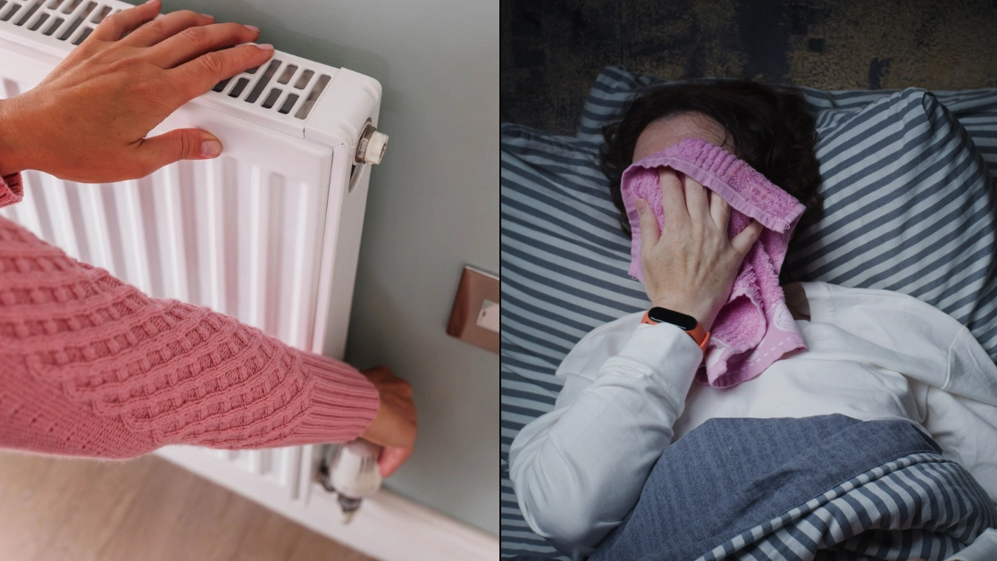 Doctors' health warnings over sleeping with the heating on as colder weather begins