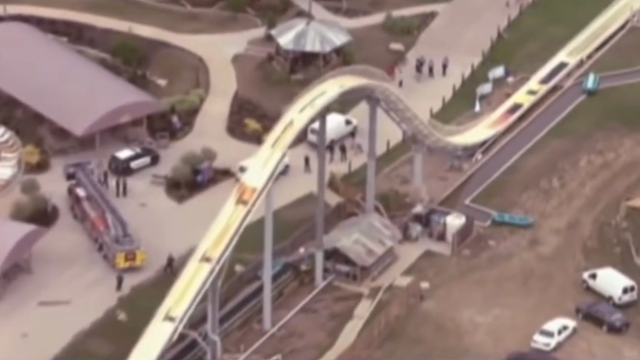 Man visits abandoned water park where boy was decapitated on ‘world’s tallest water slide’