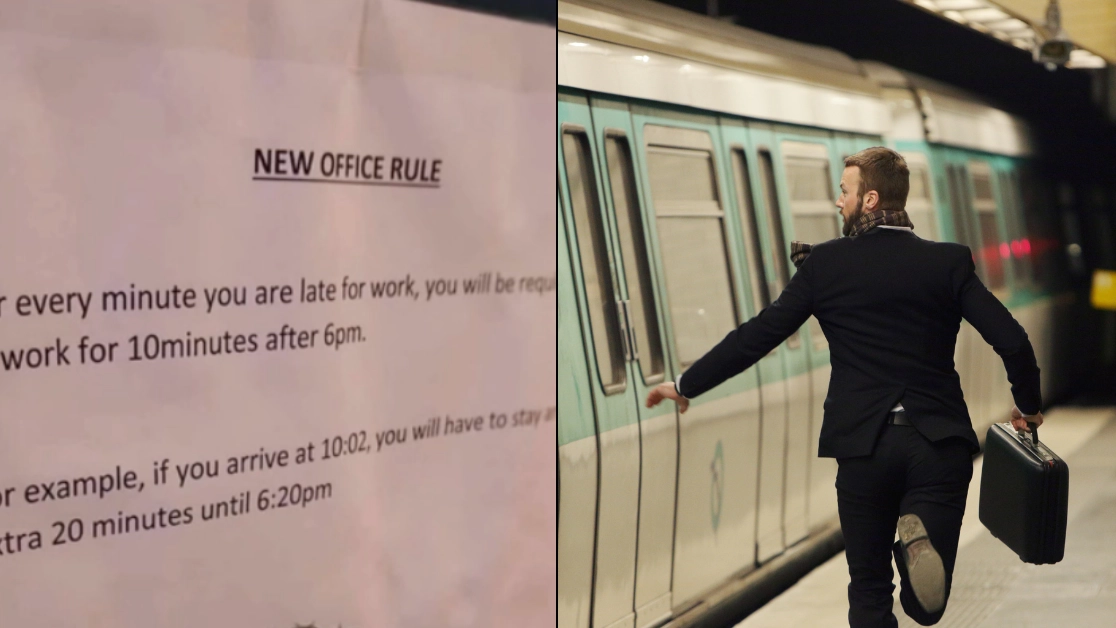 Company's outrageous policy backfires when it tries to punish workers for every minute they're late