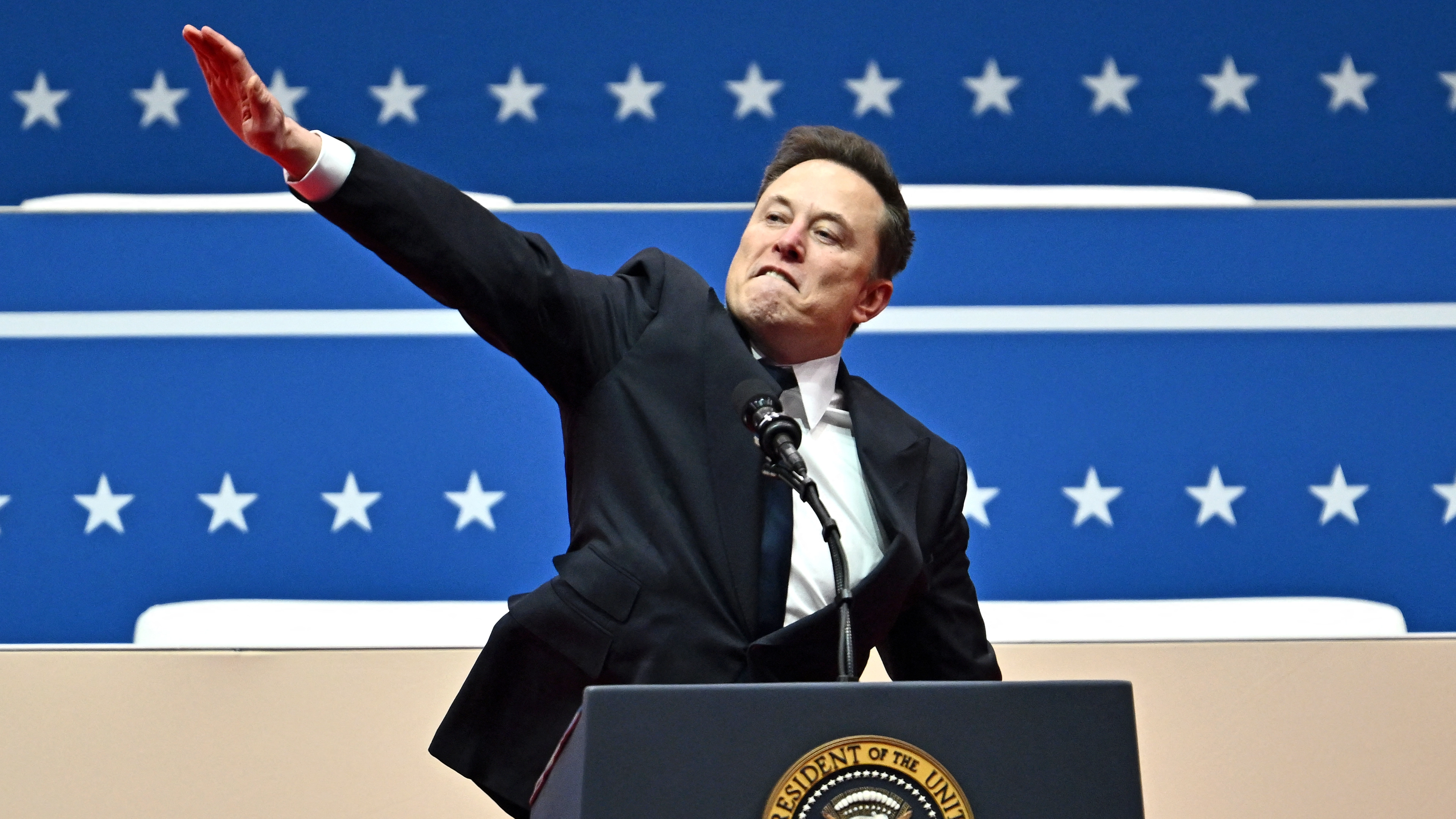 Elon Musk's daughter issues fiery response after he was accused of giving 'Nazi gesture' during Trump inauguration