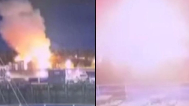 CCTV captures explosion in Jersey which killed one person and left 12 missing