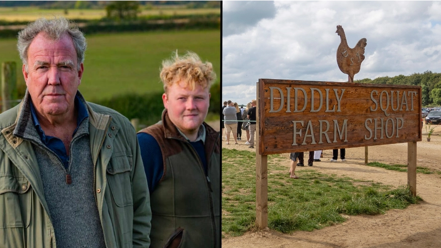 The cost to shop in Clarkson's Diddly Squat farm shop compared to normal supermarkets