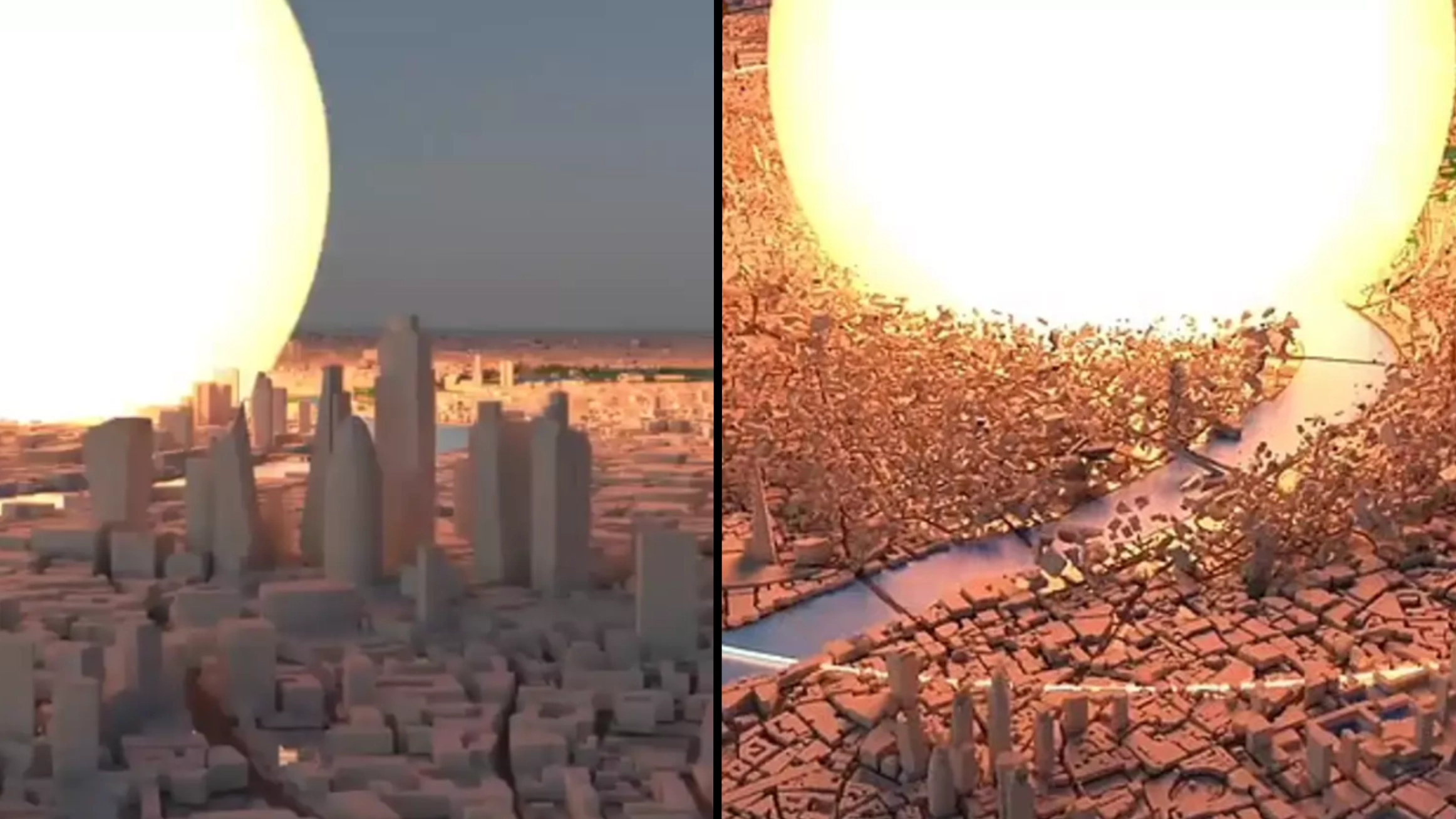 Government issued items Brits would need to survive nuclear attack as simulation shows strike on London