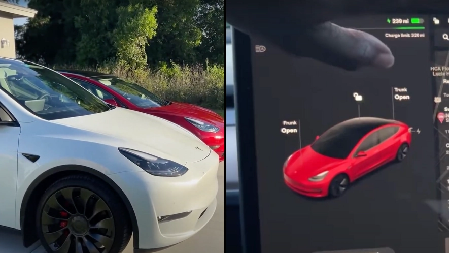 Couple who bought two Teslas and drove around 500 miles per week surprised after comparing electricity bills