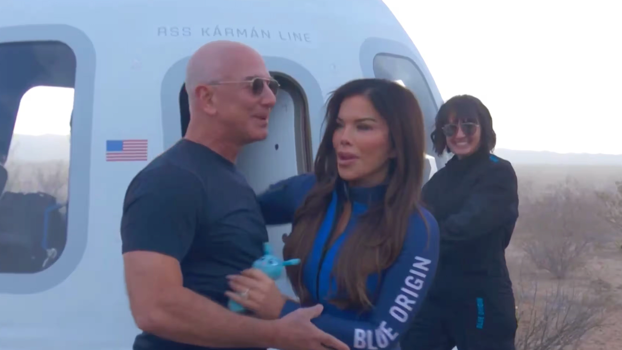 Jeff Bezos’ fiancée Lauren Sanchez hits back at people criticising Blue Origin space flight