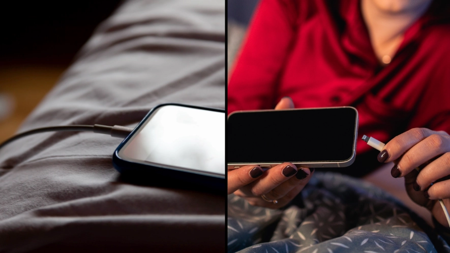 Apple issues warning for people who charge their iPhone while they're sleeping