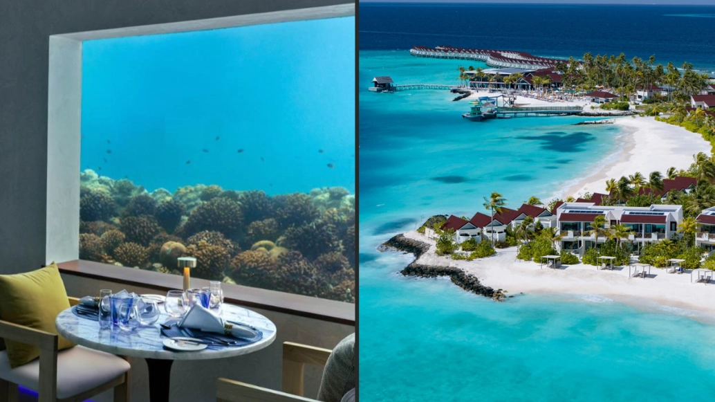There's currently £550 off jaw-dropping five-star Maldives resort with unlimited access to underwater restaurant