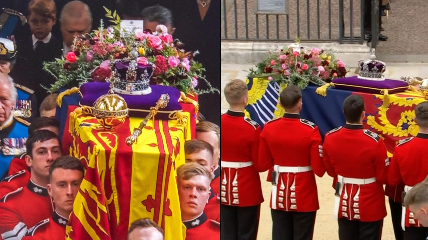The Queen's pallbearers' heroic final unseen act after the cameras stopped filming
