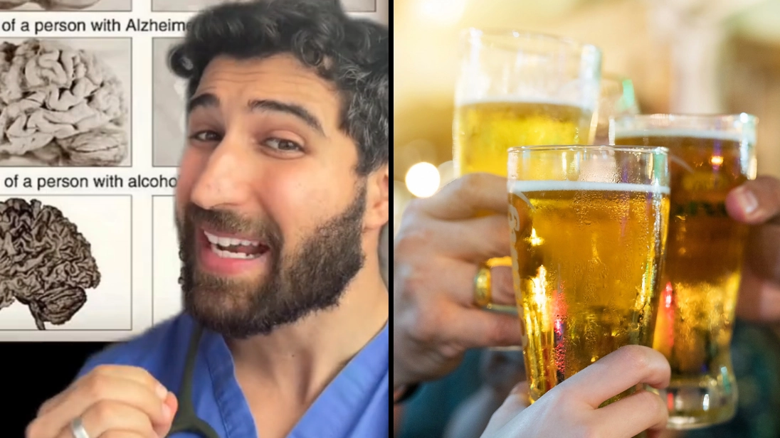 Doctor explains shocking impact 'just one' alcoholic drink has on the brain