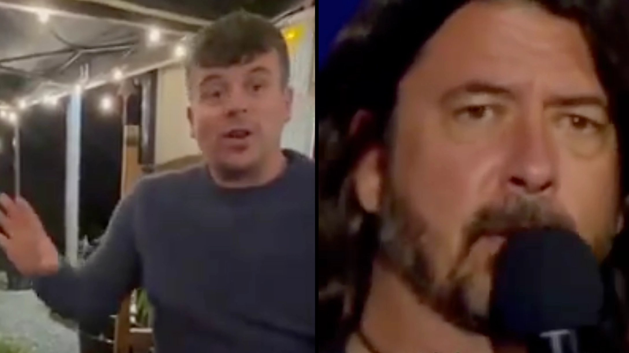 Irishman discovers he may be reason Foo Fighters exist after realising Dave Grohl is talking about him in interview