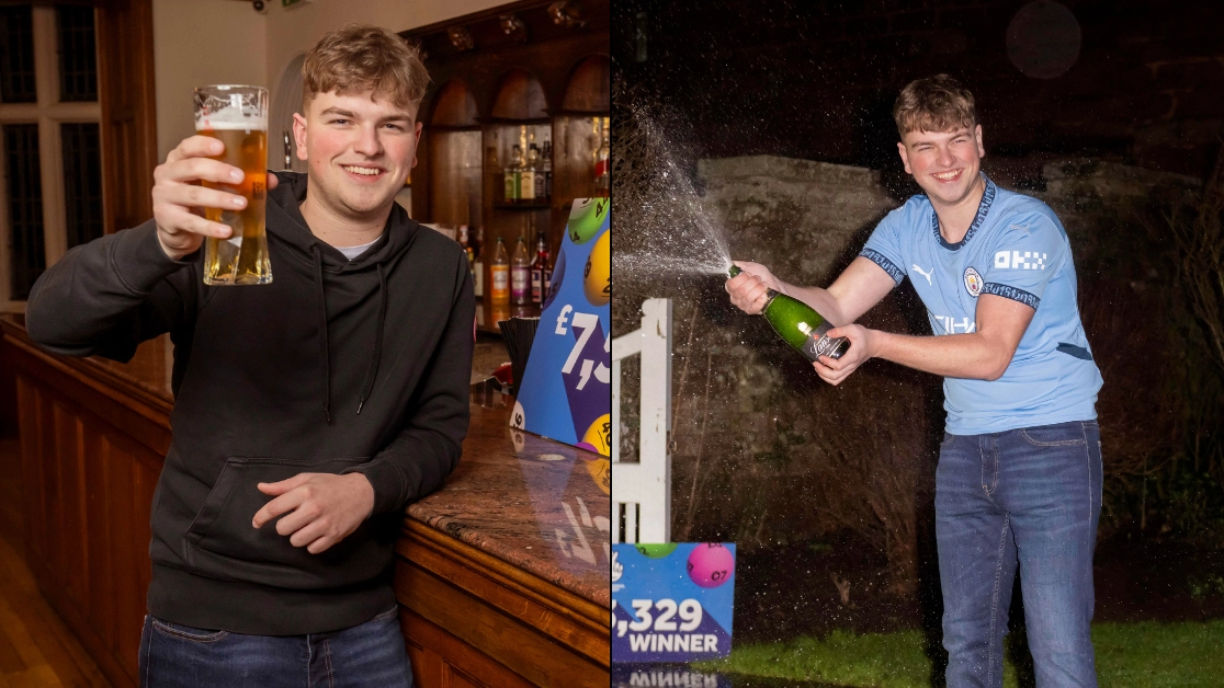 Girlfriend refuses to believe lad, 20, has won £7.5 million on Lottery and goes back to sleep