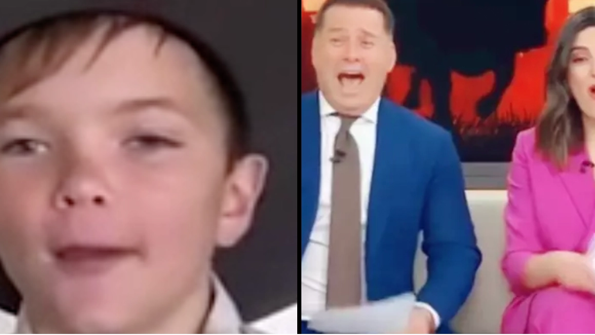 Boy who shocked TV hosts with brutal joke about dead vegan and vegetarian says he meant no offence