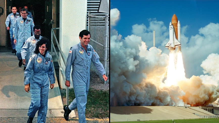 Last known image of astronauts taken moments before fatal incident that saw all crew lose their lives