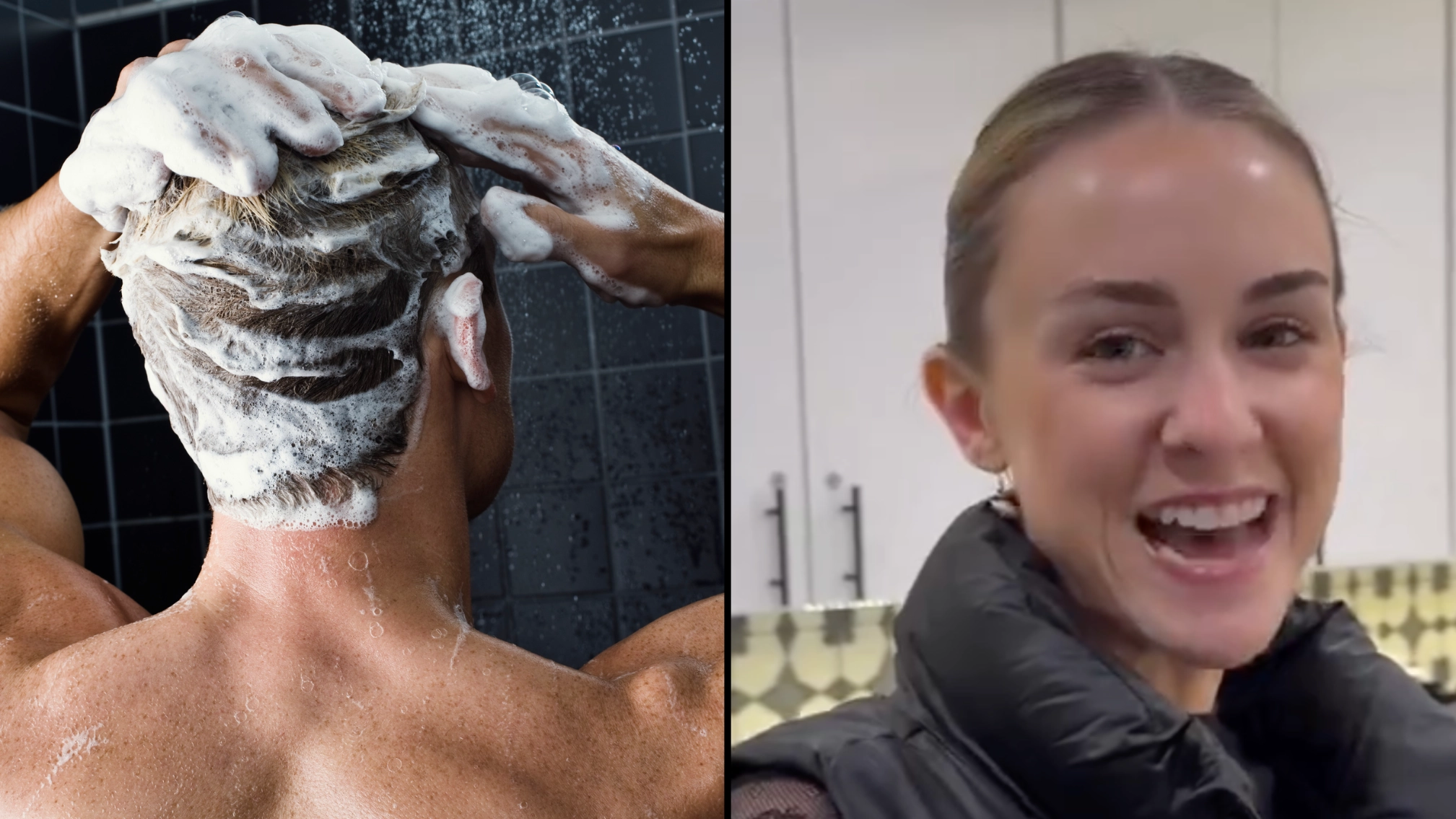 Blokes are only just realising you’re not meant to wash your hair every day