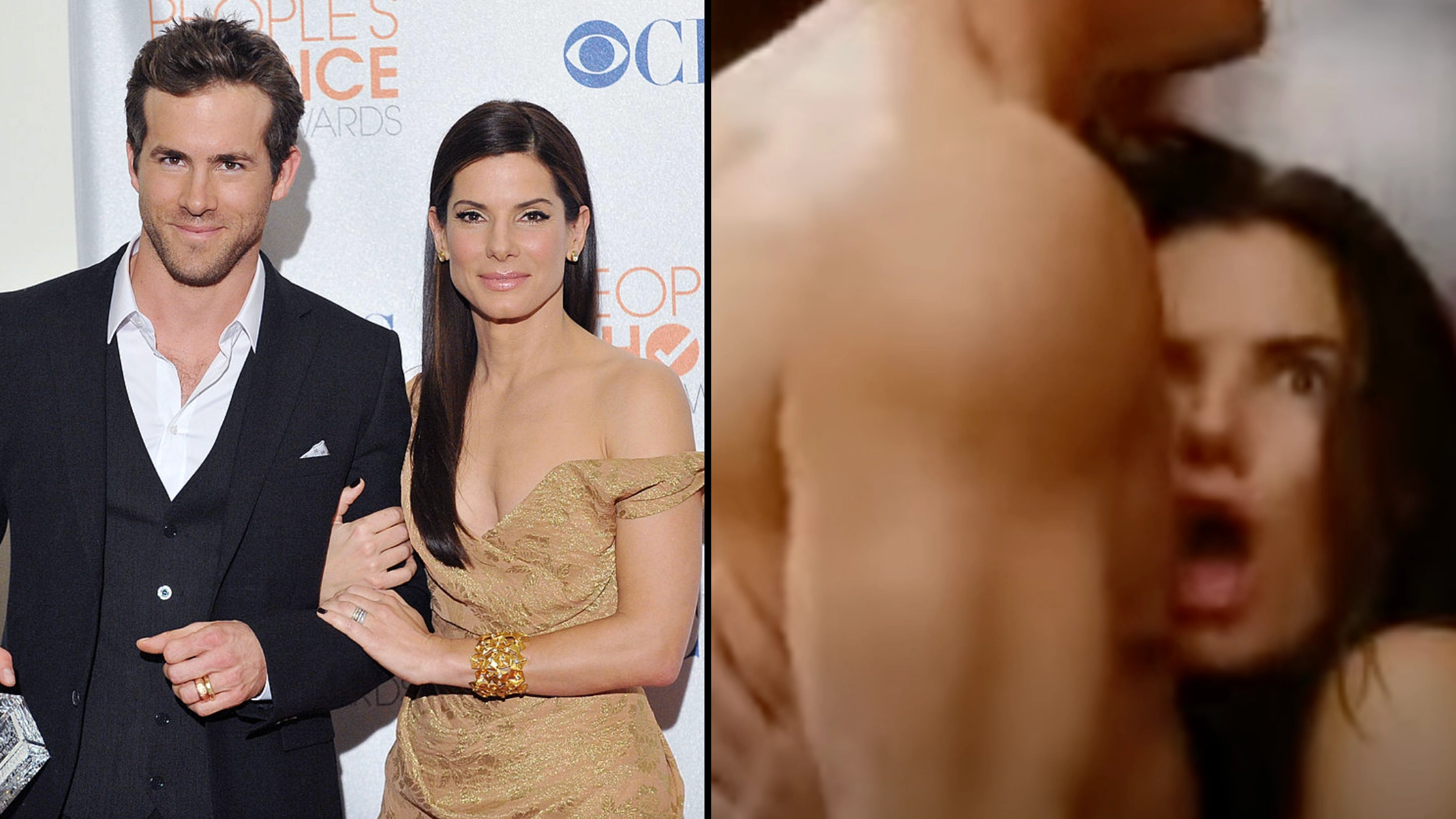 Sandra Bullock admitted things became ‘unstuck’ when filming nude scene with Ryan Reynolds
