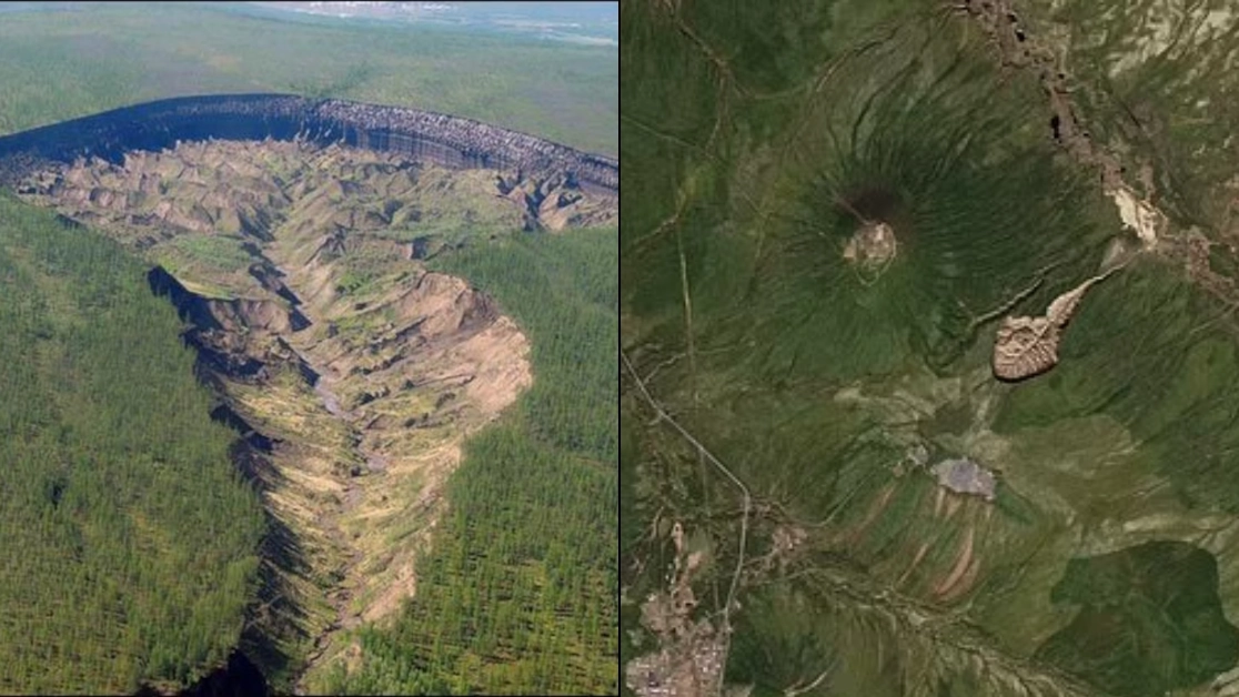 Scientists discover the 'Gateway to Hell' is expanding so rapidly it can be seen from space