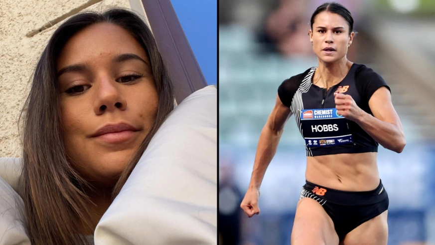 Zoe Hobbs becomes first sprinter from New Zealand to qualify for an Olympics in 50 years