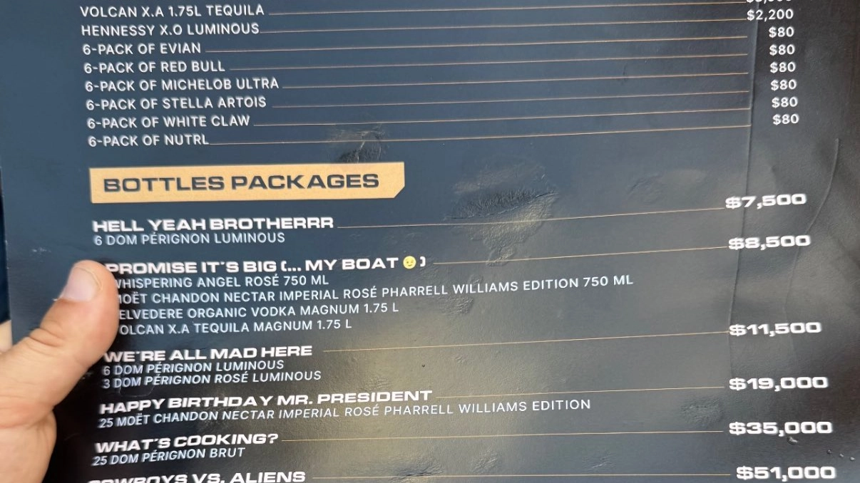 People in shock after seeing £200,000 drink prices at music festival