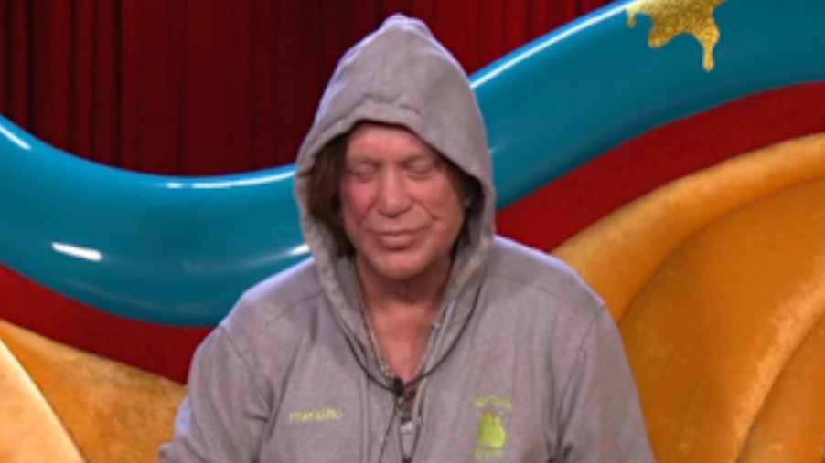 Mickey Rourke broke two other CBB rules before making homophobic comment towards JoJo Siwa