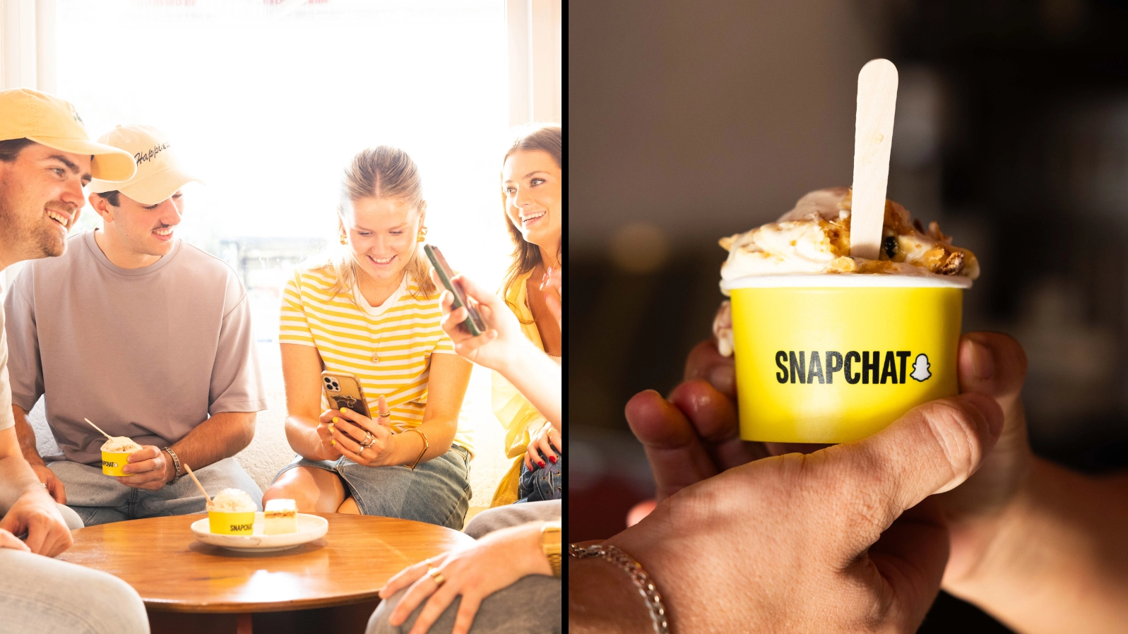 Snapchat Is Shouting You And Your Best Mate Gelato Messina This Mates Day on May 8