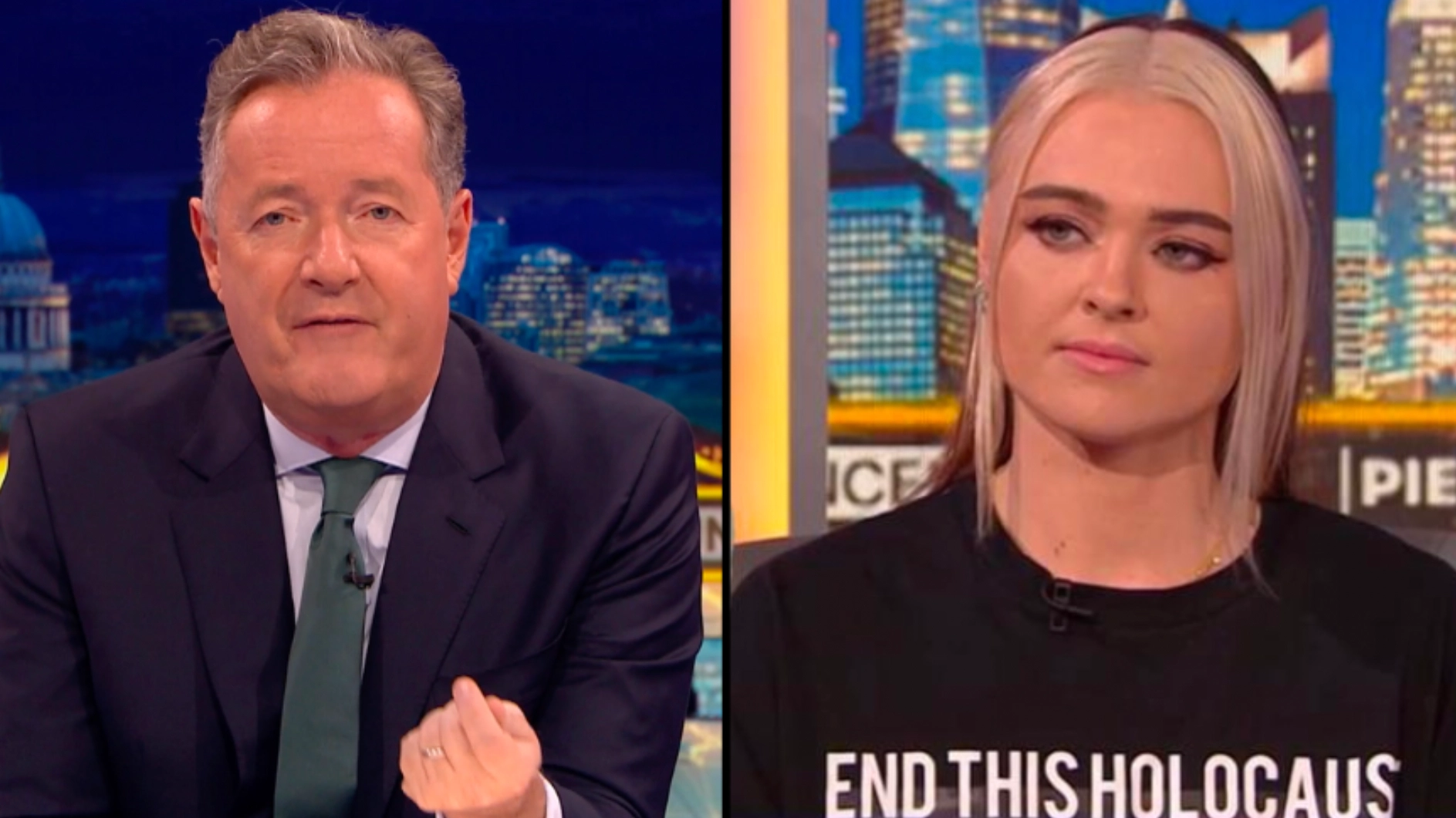 Piers Morgan rips into vegan for telling meat eaters to end the 'animal holocaust'