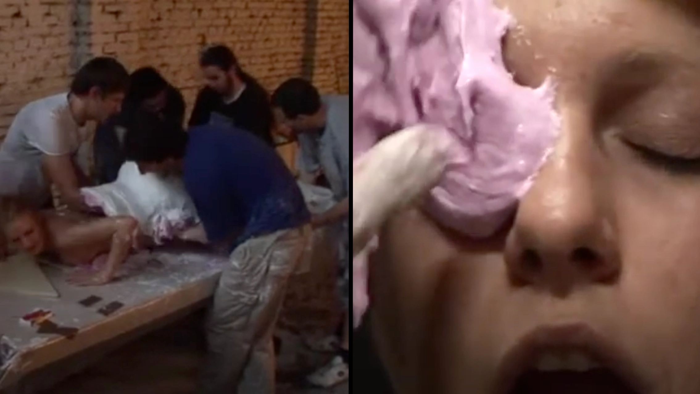 Behind the scenes footage of horror movie banned in several countries shows horrific ordeal actors had to endure