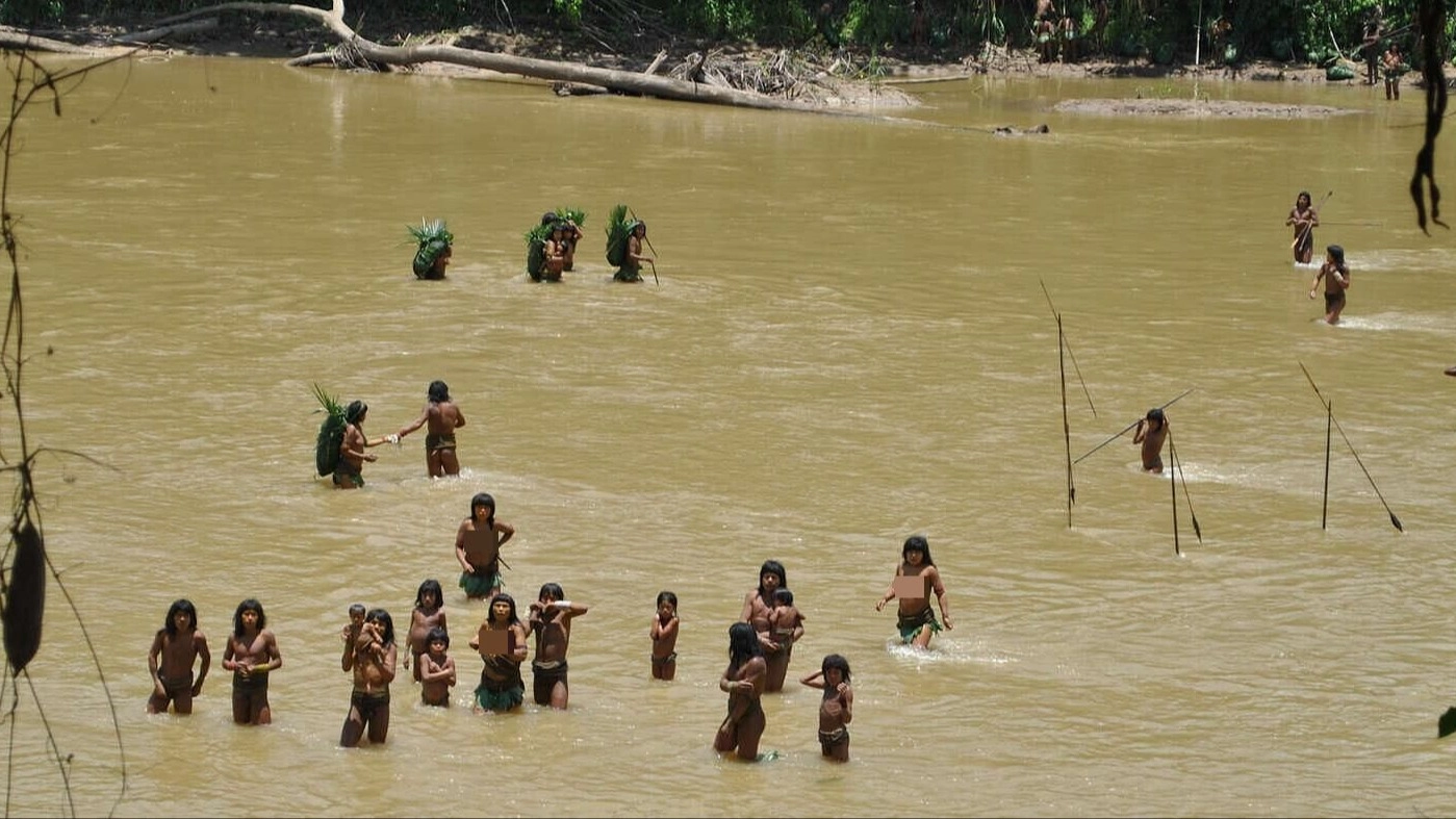 Violent history of uncontacted tribe forced to make worrying move as experts issue warning