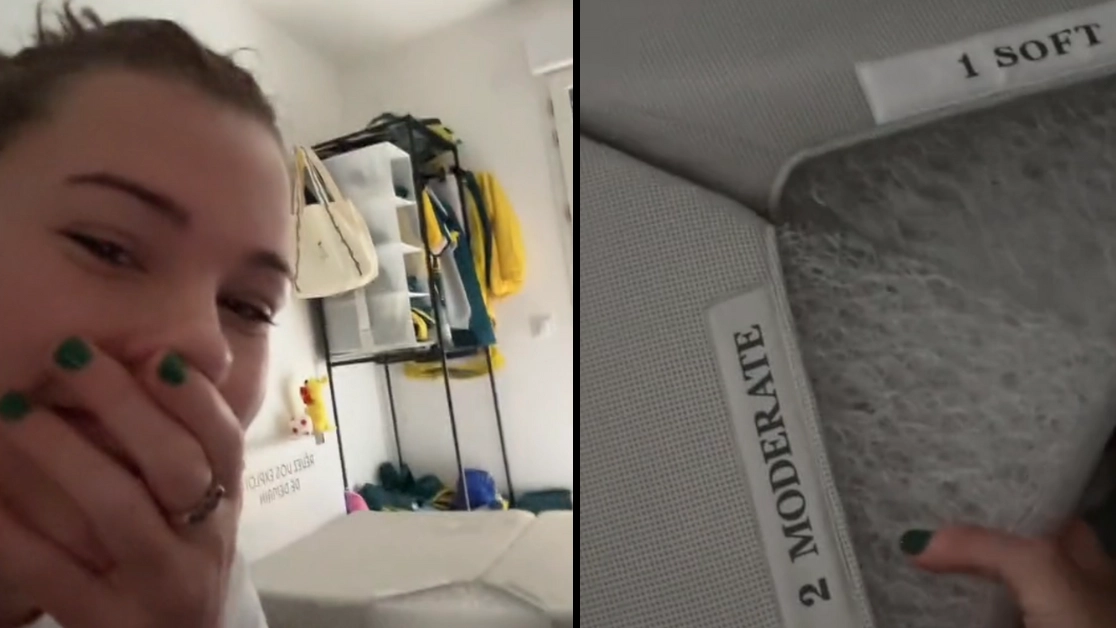 Paris Olympics athlete says her 'back is about to fall off' after one night in 'anti-sex' bed
