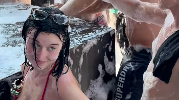 'Red bikini girl' has life changing decision to make after video of her at party gets 100 million views