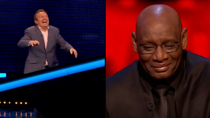 Bradley Walsh in hysterics at Shaun Wallace blunder over answer on The Chase