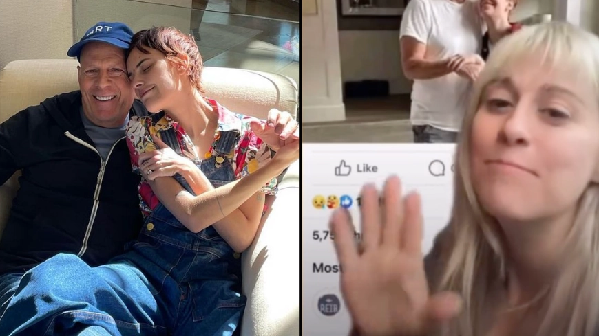 Bruce Willis' daughter 'speechless' after woman's 'f*cking foul' criticism of dementia update
