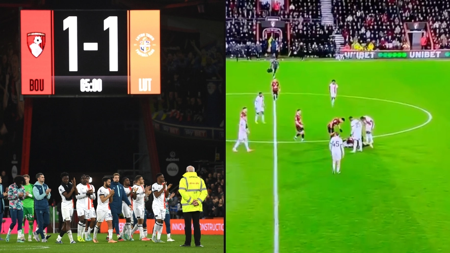 Premier League club provides update after player collapsed on pitch