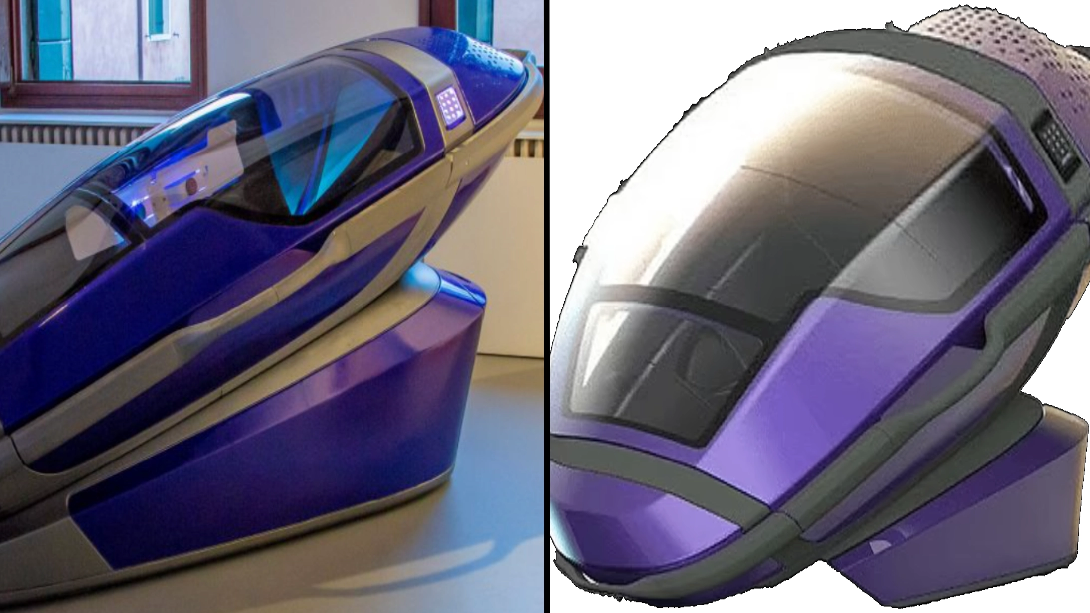 First look at double suicide pod that will be used to kill British couple