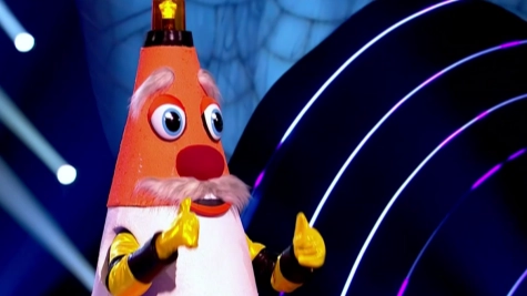 Who Is Traffic Cone On The Masked Singer? The Masked Singer UK Clues