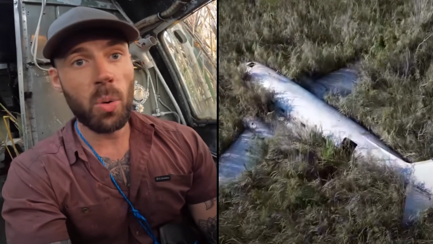 Man reveals chilling theory on what happened to crew after finding 'Pablo Escobar's abandoned drug plane'