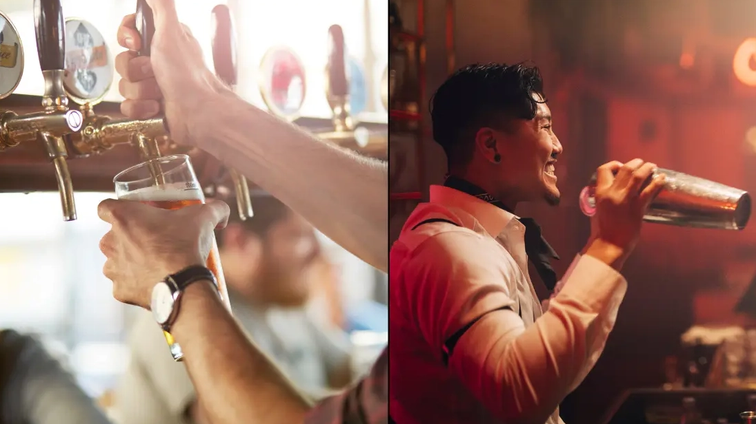 Bartenders use a special number to let colleagues know there's an attractive customer at the bar