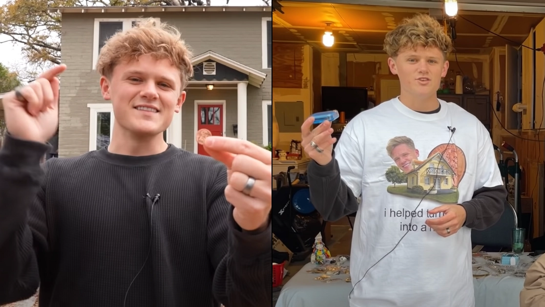 Man tried to trade up from a penny to a house and made shocking progress after just one day