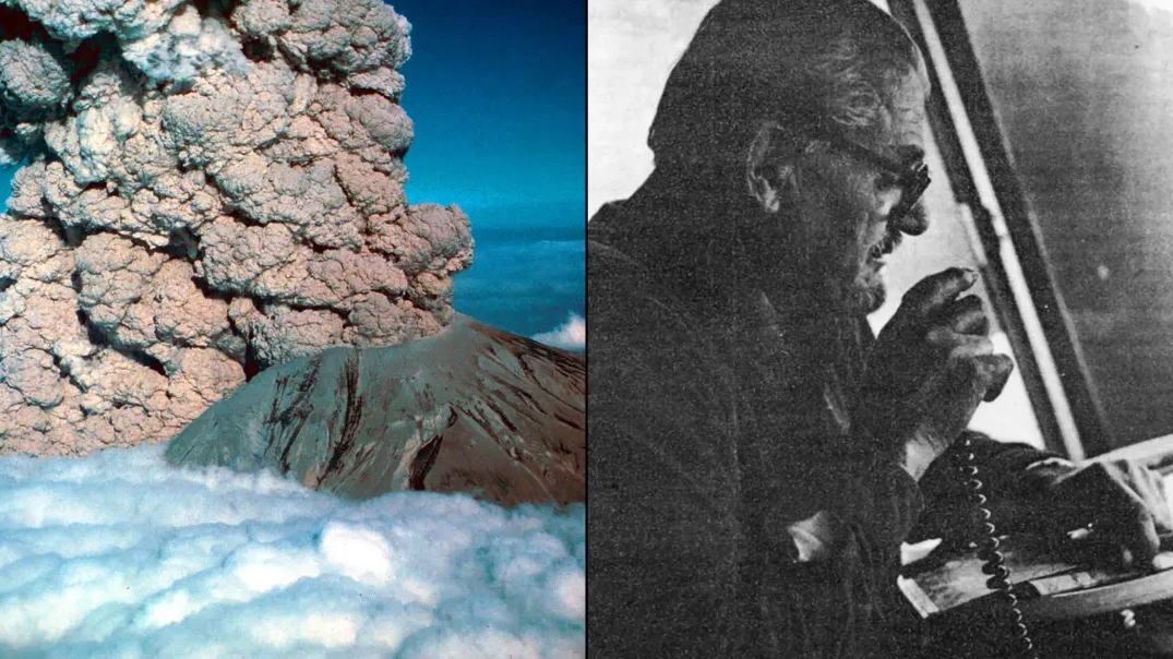 Man had devastating final words as he watched volcano erupt in front of him