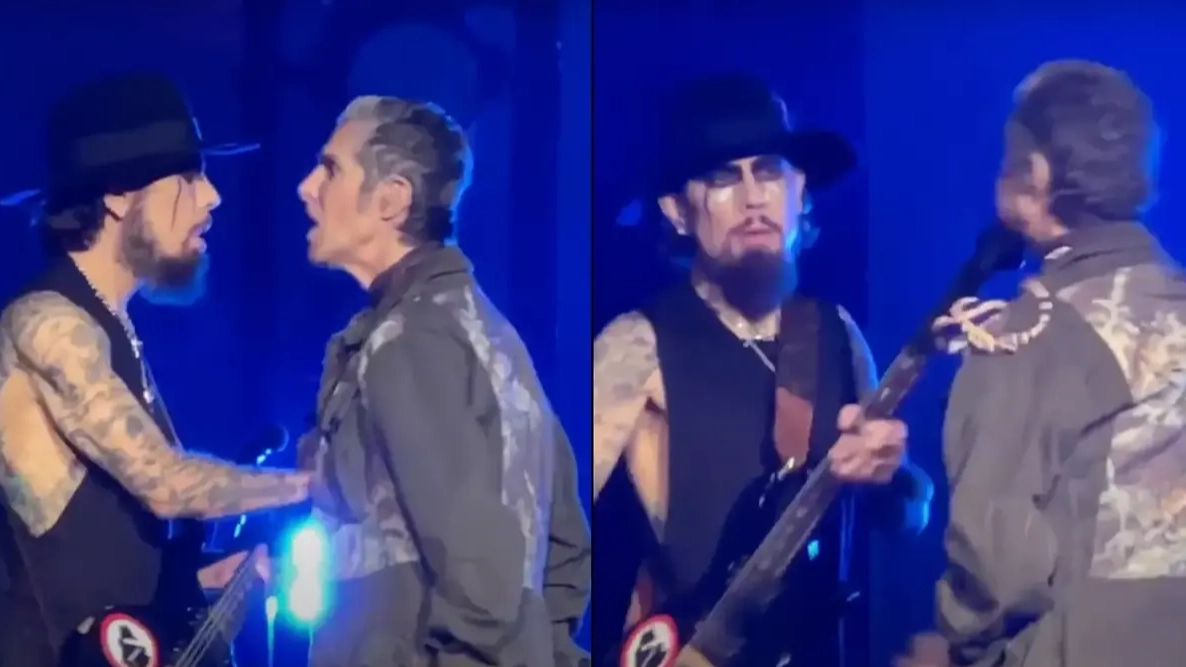 Shocking details emerge over what happened backstage after Jane's Addiction frontman had fight with guitarist mid-song