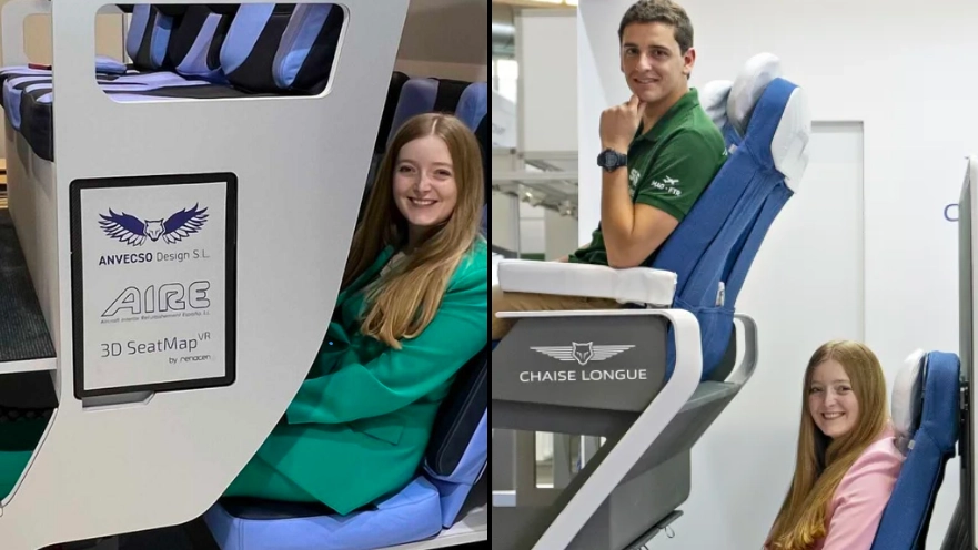 Man who designed new double-decker plane seats defends creation