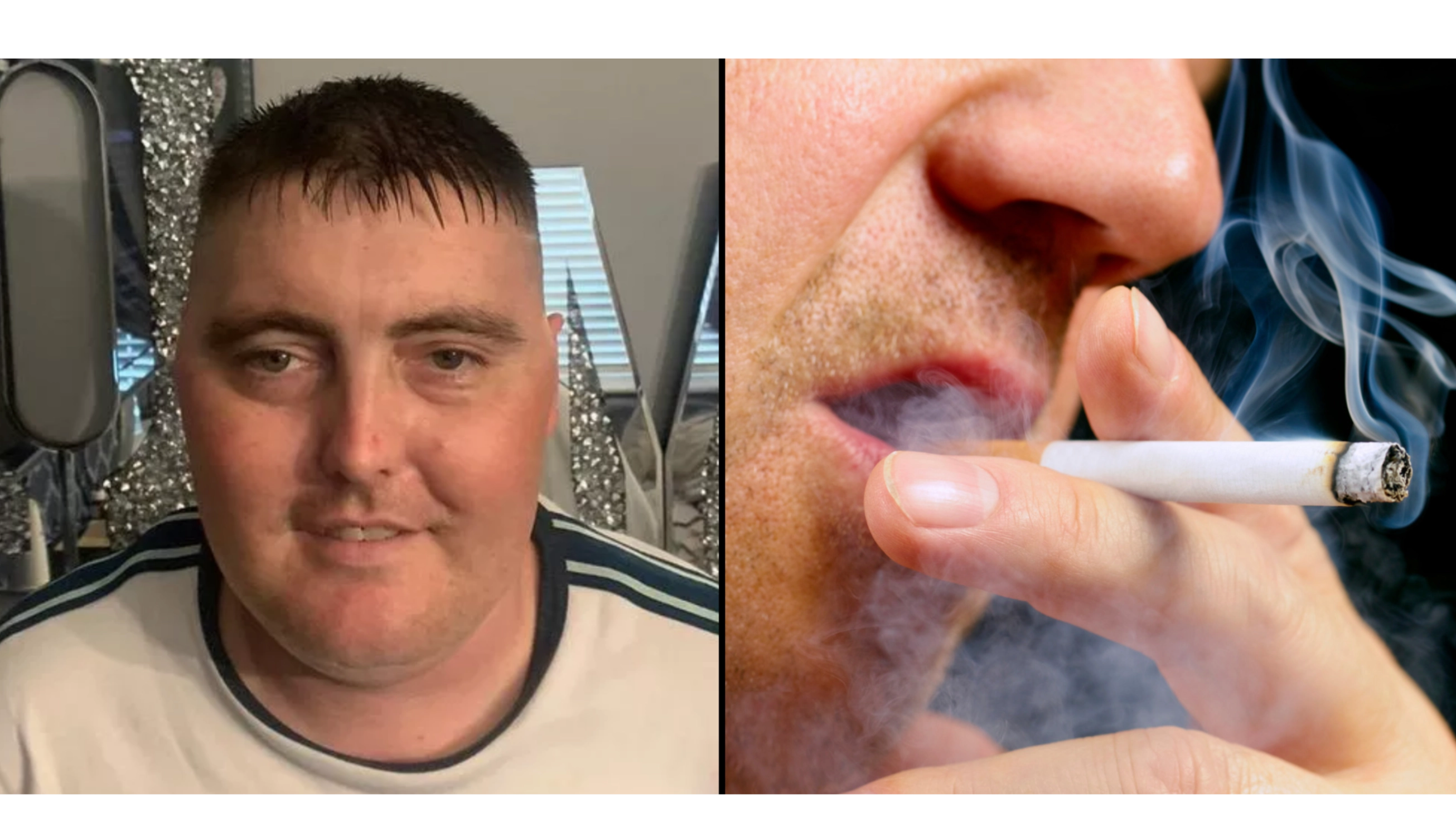 Dad who started smoking aged nine and had 20 cigarettes a day has double lung transplant