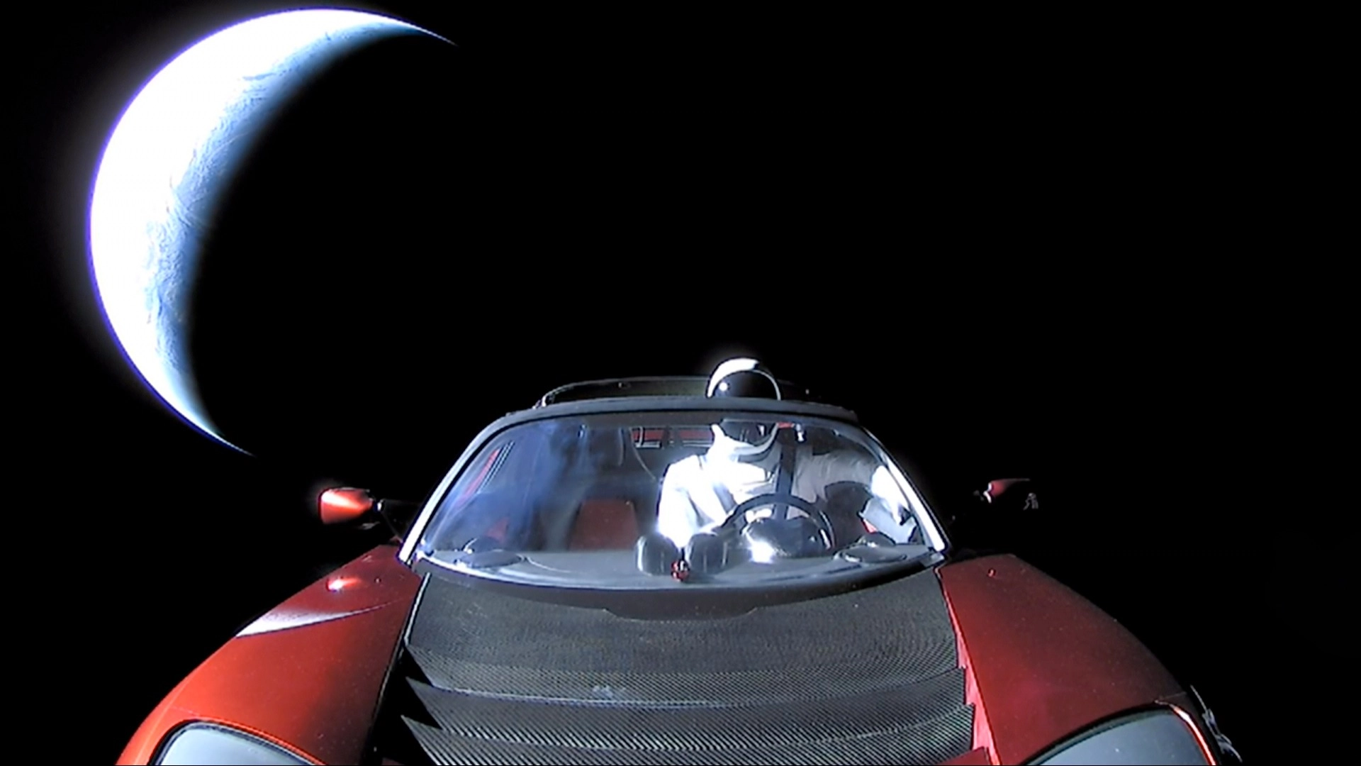 Where Elon Musk’s Tesla Roadster car is eight years after being launched into space as update issued