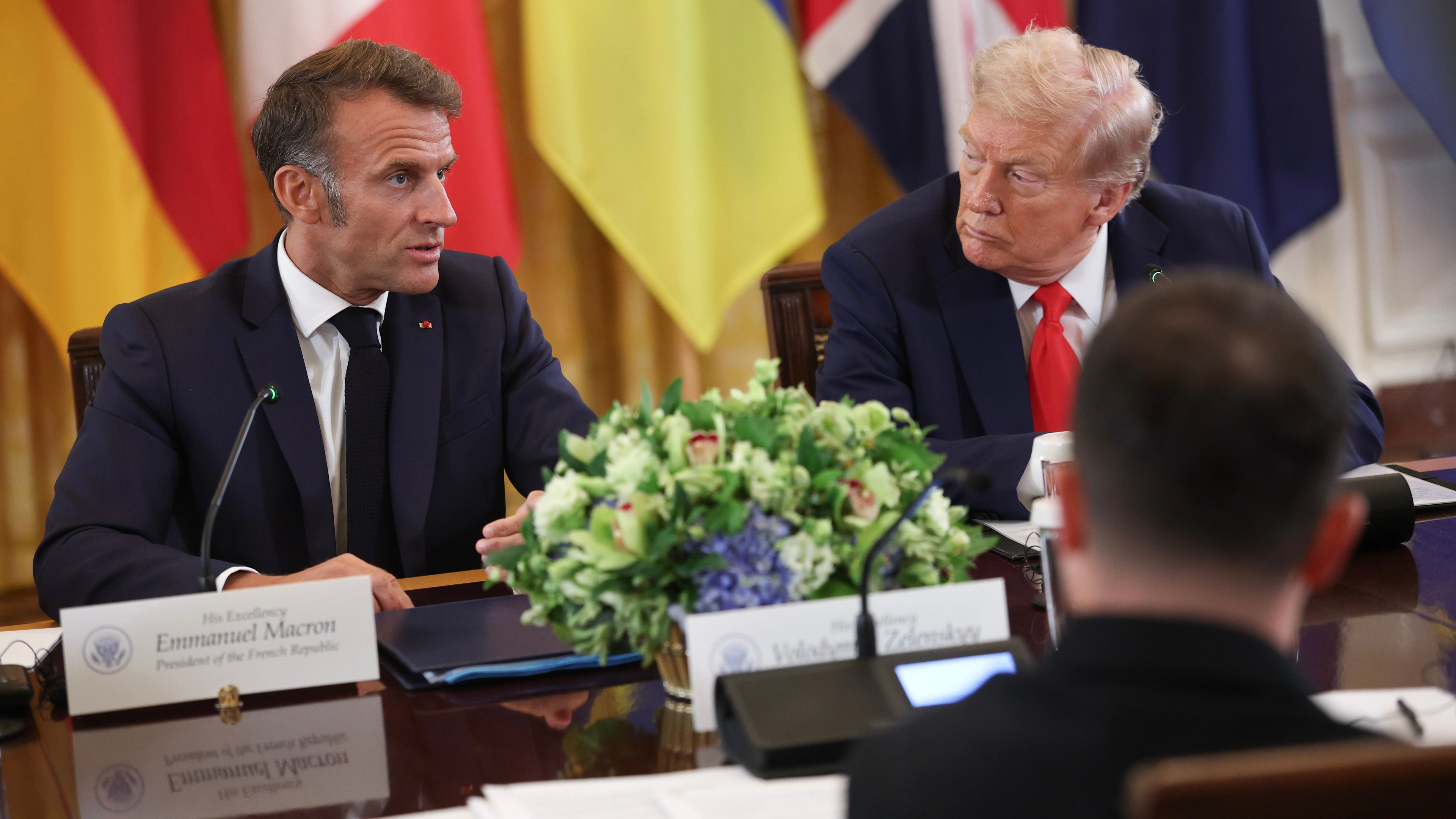 Hot mic captures Trump’s ‘crazy’ whisper to Macron about Putin
