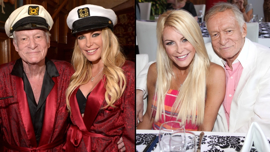 Hugh Hefner's wife Crystal Hefner says he 'took so much Viagra he went deaf in one ear’