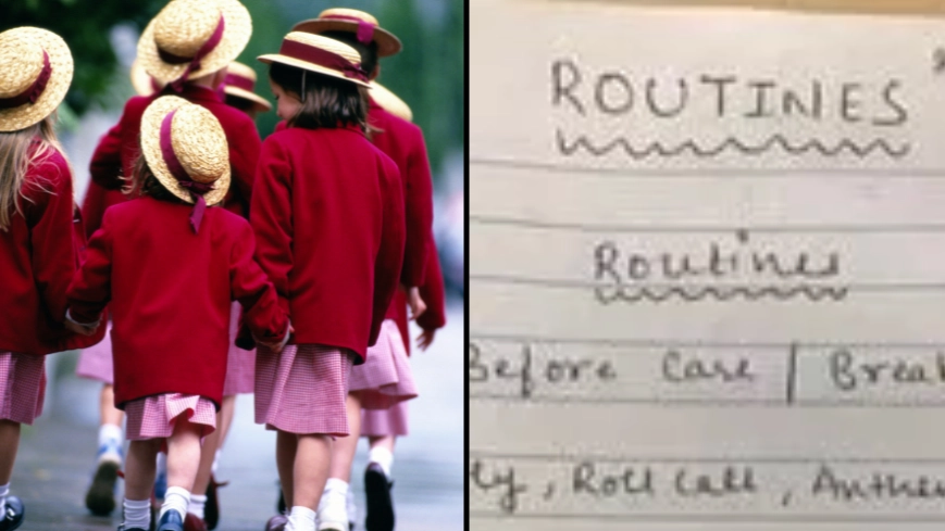 Mum furious after seeing child's 'ridiculous' preschool daily schedule