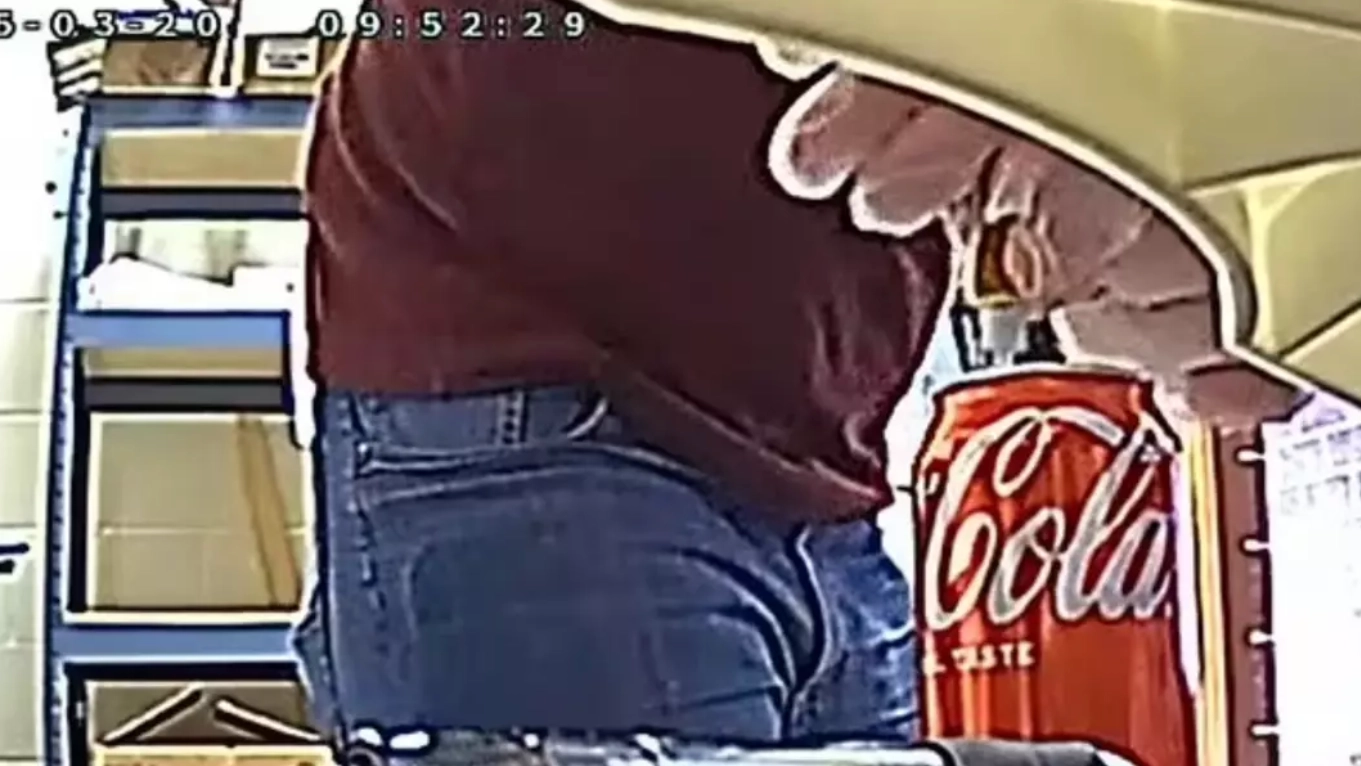 Concerning discovery police made in bin bag after woman set up camera to catch co-worker's horrifying Coke can act