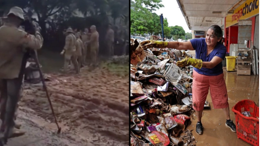 Australian Army Accused Of Using East Coast Flood Tragedy As A Photo Op